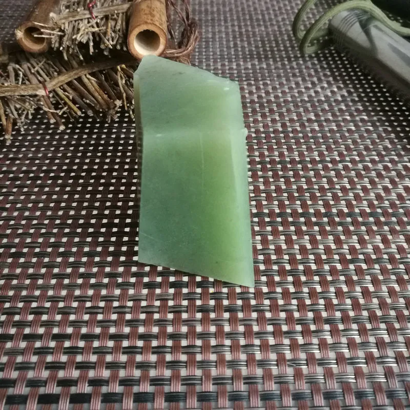 Natural Kunlun Jade Rough Nephrite Raw (212g, 6X4.5X3.5cm)