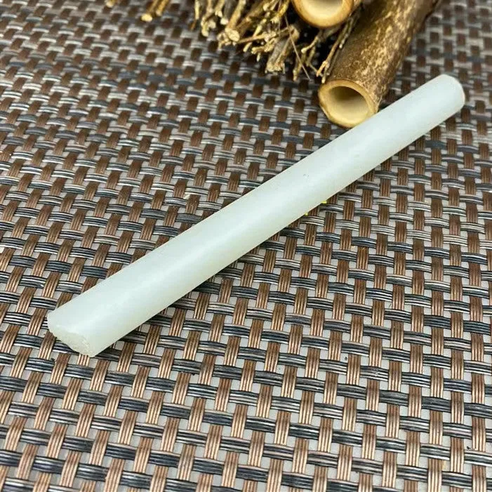 Natural Kunlun Jade Rough Nephrite Raw (29g,10.6X1.1cm)