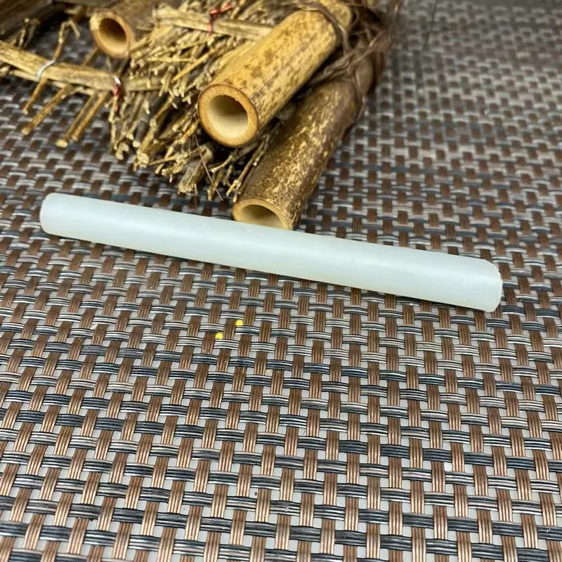 Natural Kunlun Jade Rough Nephrite Raw (29g,10.6X1.1cm)