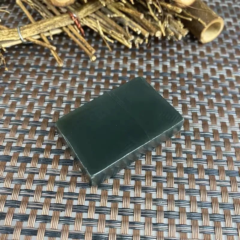 Natural Kunlun Jade Rough Nephrite Raw (38g,4.2X2.8X1.0cm)