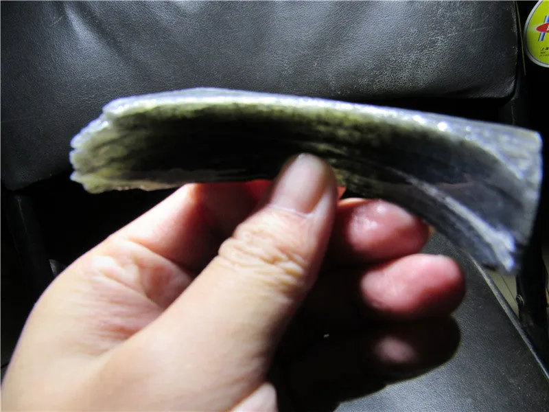 Natural Kunlun Jade Rough Nephrite Raw (48.87g, 76X40X20mm)