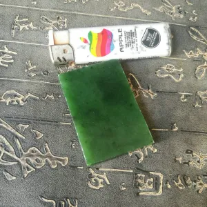 Natural Kunlun Jade Rough Nephrite Raw (66g, 6.1X4.3X0.8cm)