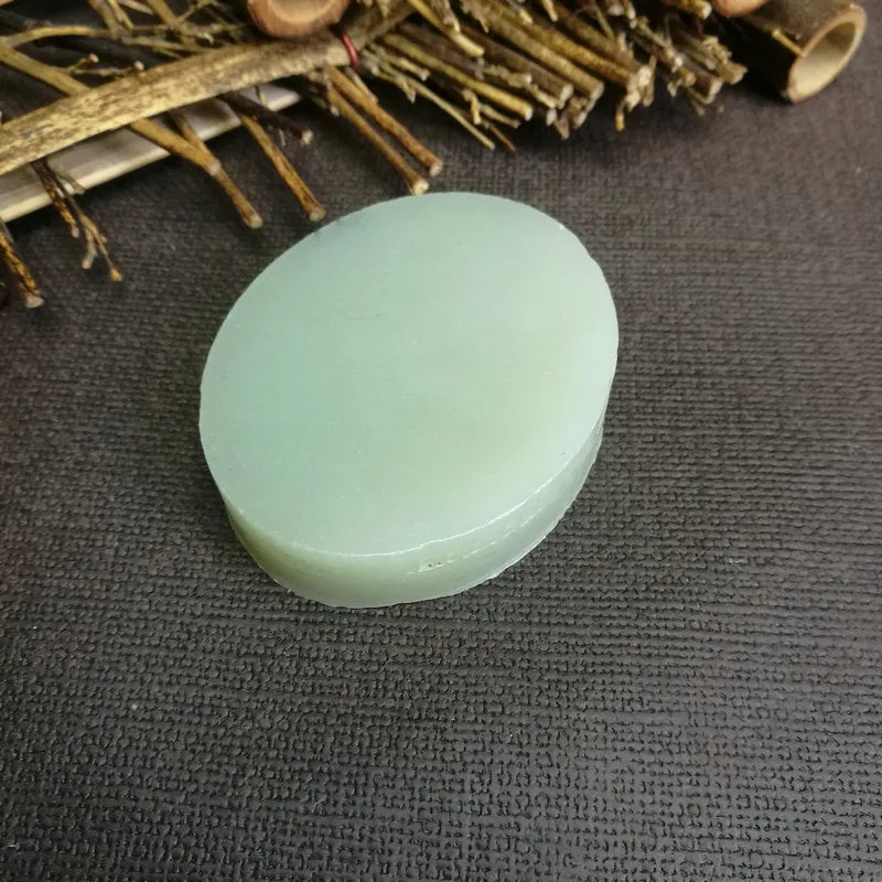 Natural Kunlun Jade Rough Nephrite Raw (70g,5.3X4.4X1.3cm)