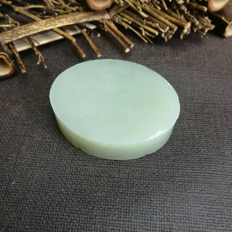 Natural Kunlun Jade Rough Nephrite Raw (70g,5.3X4.4X1.3cm)