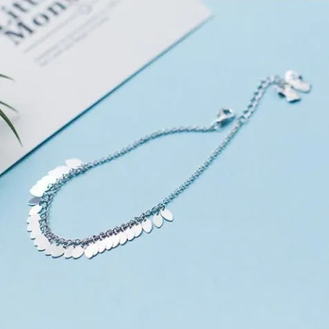 New Female Cool And Elegant Su Leaf Bracelet