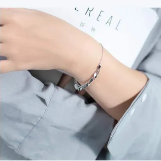New Female Cool And Elegant Su Leaf Bracelet