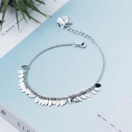 New Female Cool And Elegant Su Leaf Bracelet