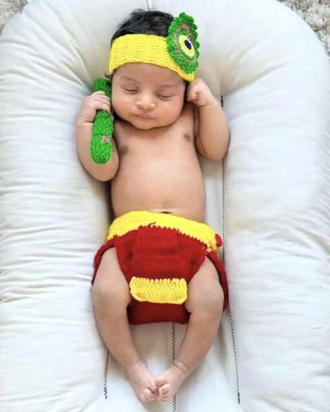 Newborn Matching Crochet Set