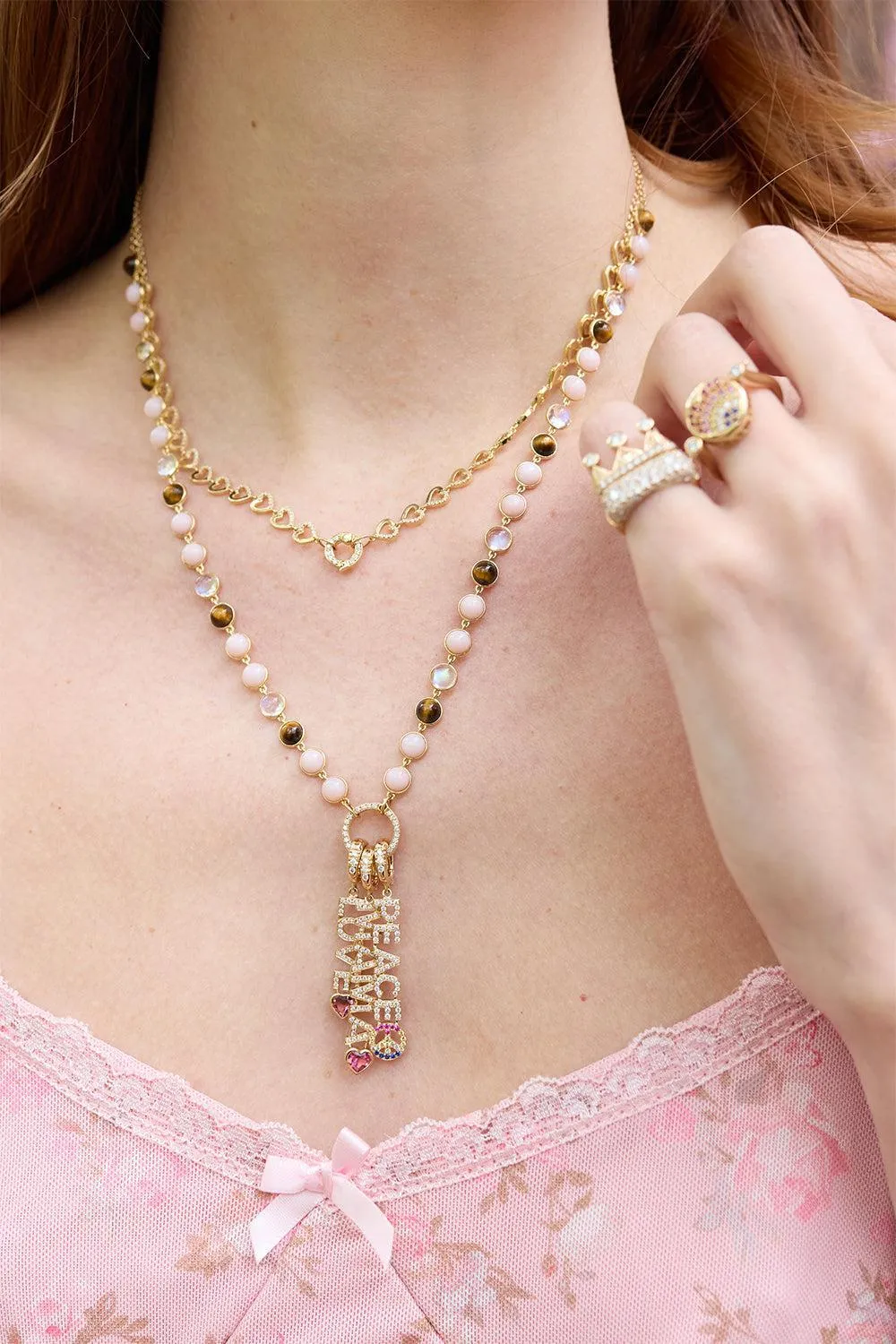 Opal Cabochon Necklace