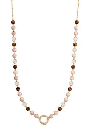 Opal Cabochon Necklace