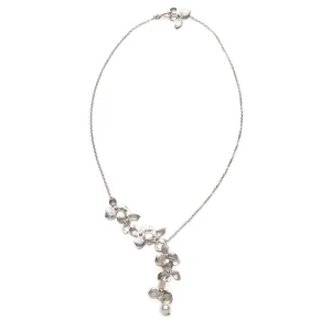 Orchid garland necklace