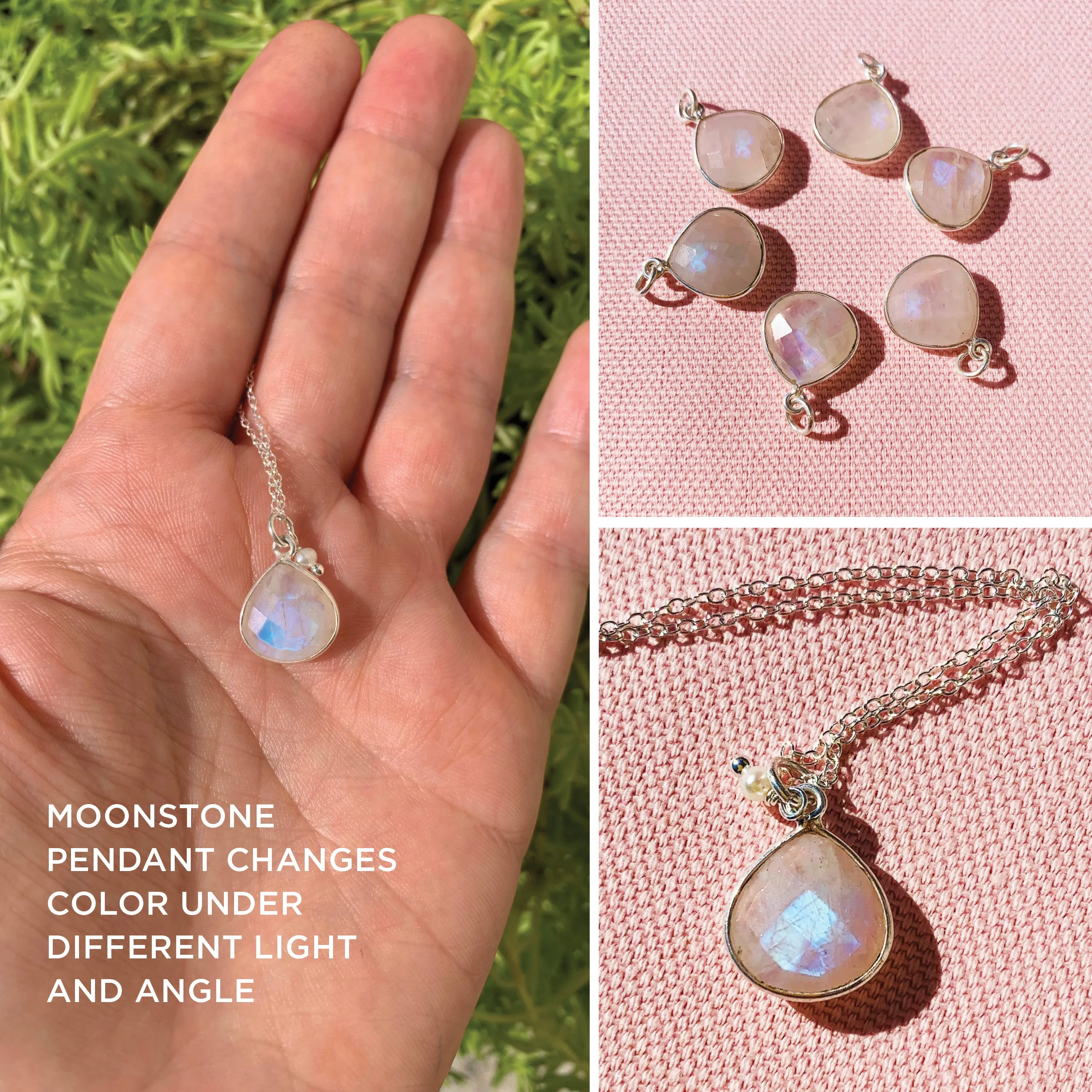 Pearl & Moonstone Necklace