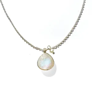 Pearl & Moonstone Necklace