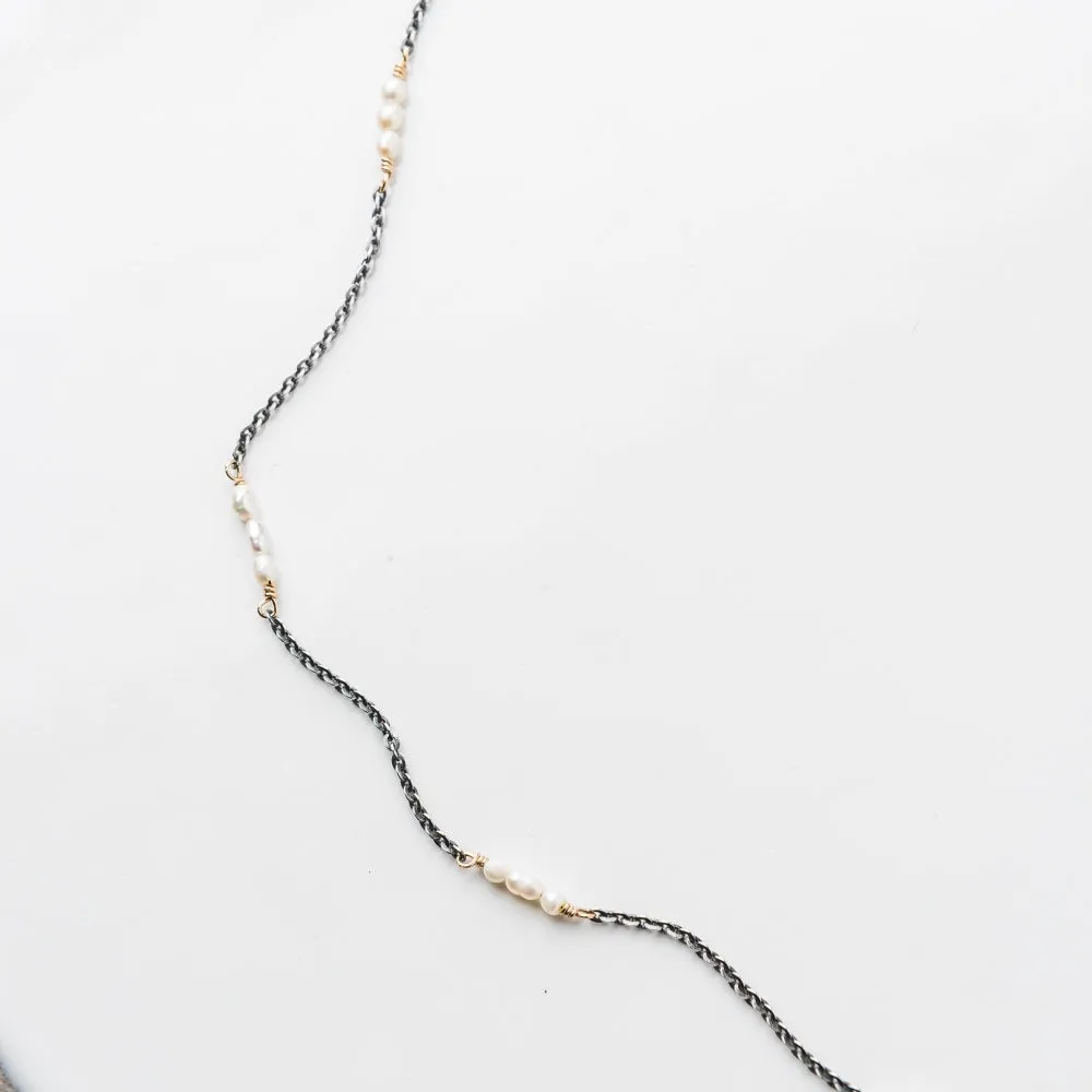 Pearl Satellite Necklace