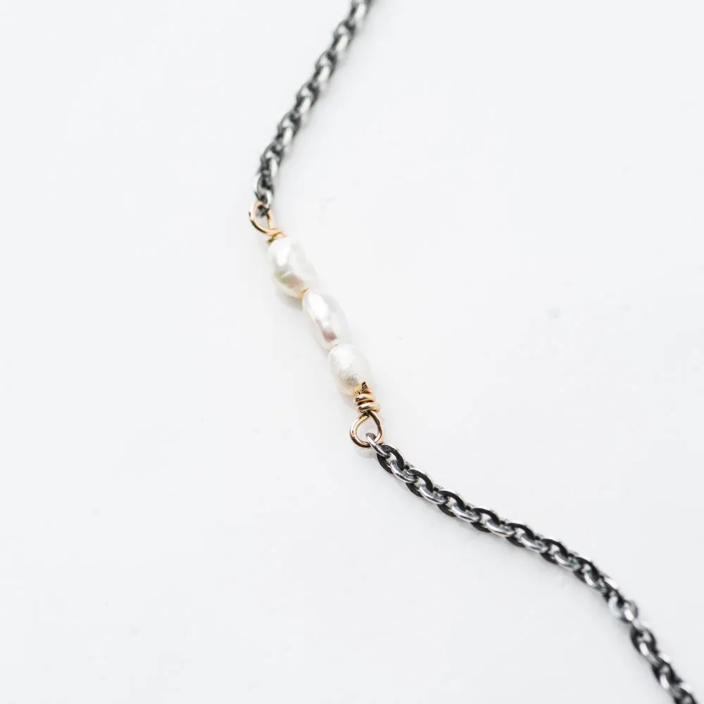 Pearl Satellite Necklace
