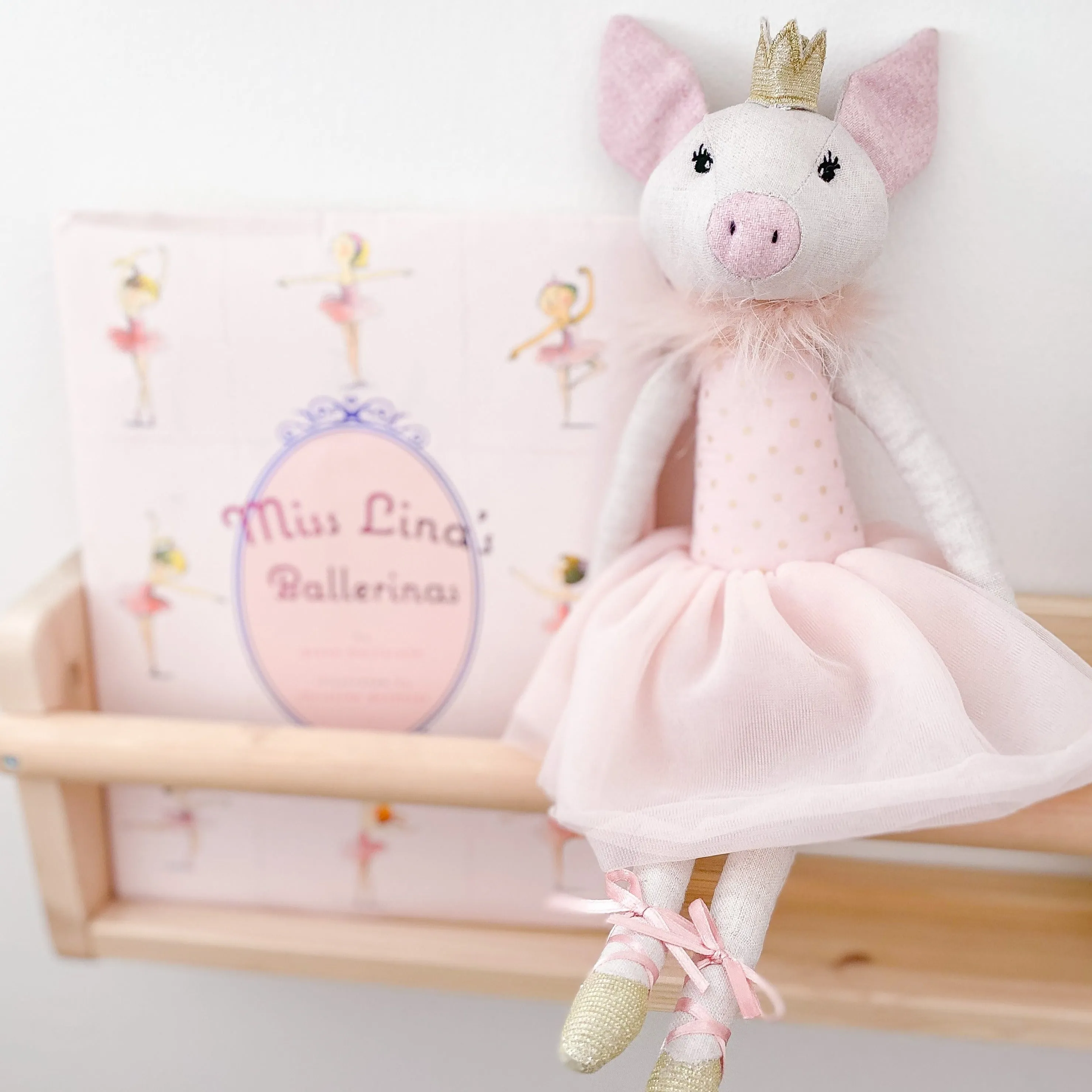 Penelope Pig Ballerina Doll