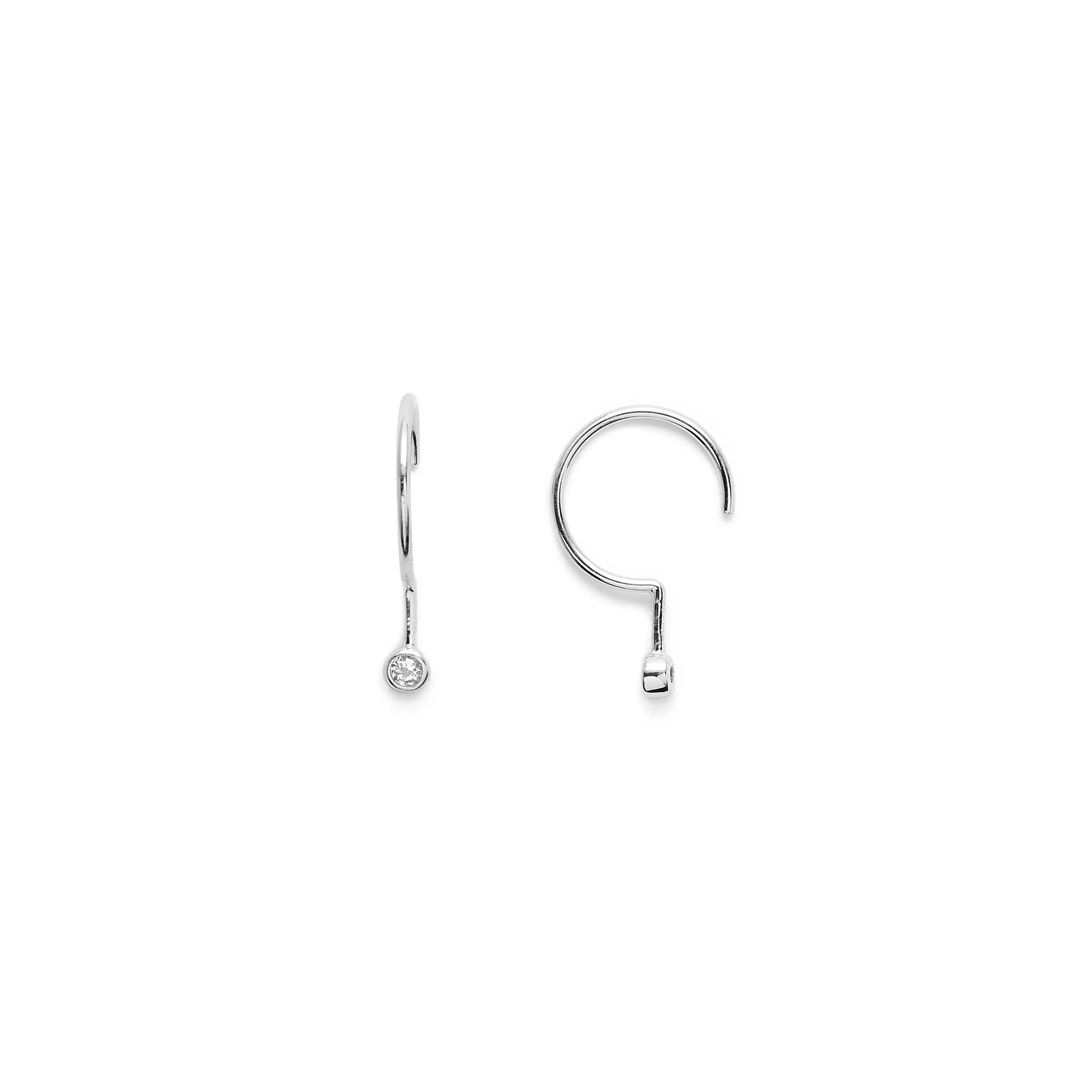 Pierre earrings (gold or silver)