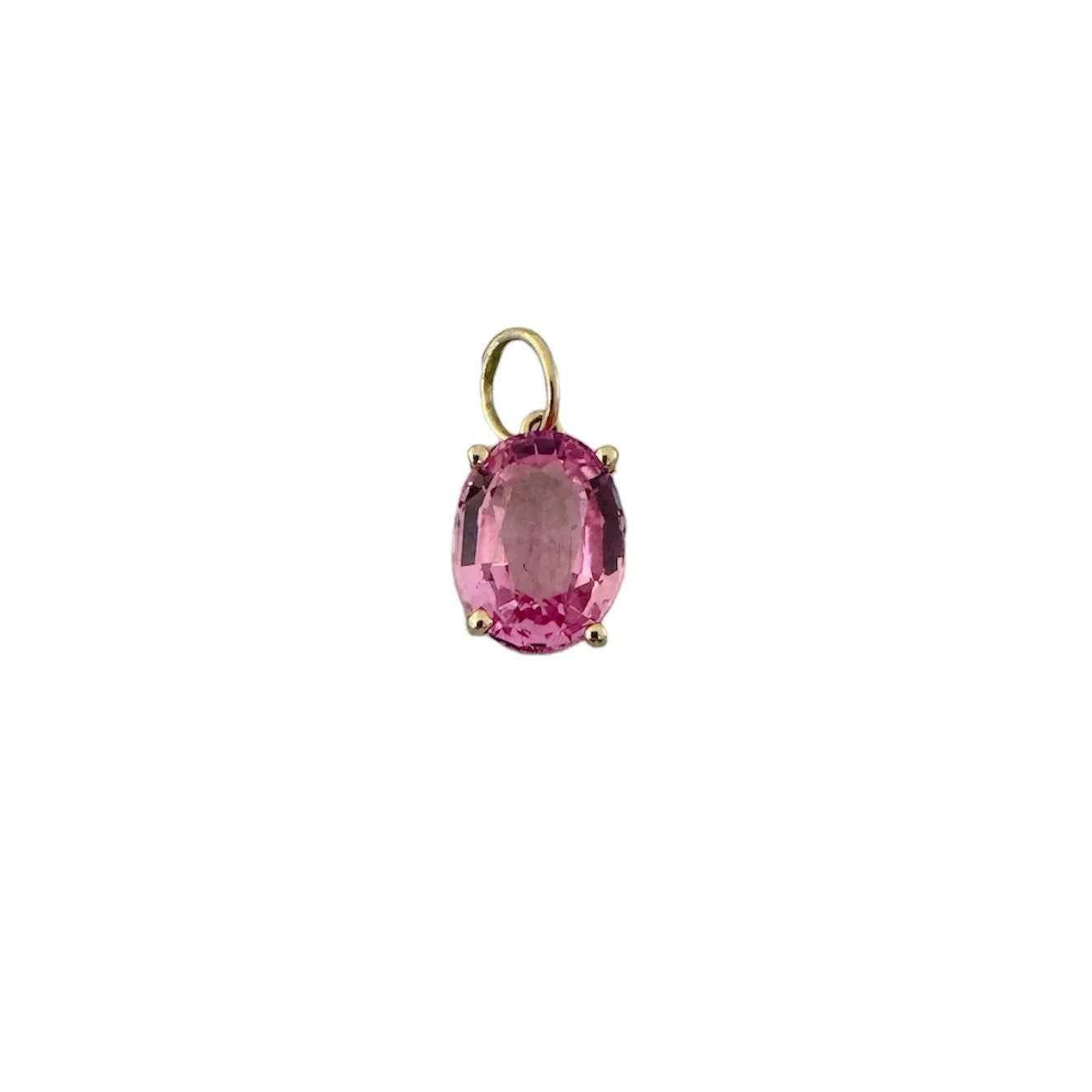 Pink Topaz Pendant