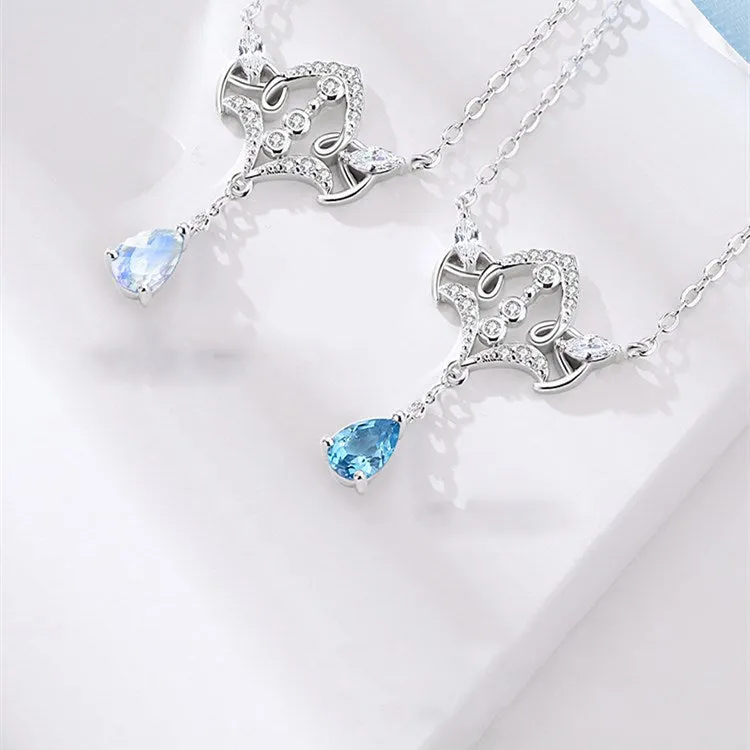 Princess and Knight Couple Necklace Men's and Women's matching Necklace Commemorative Gift