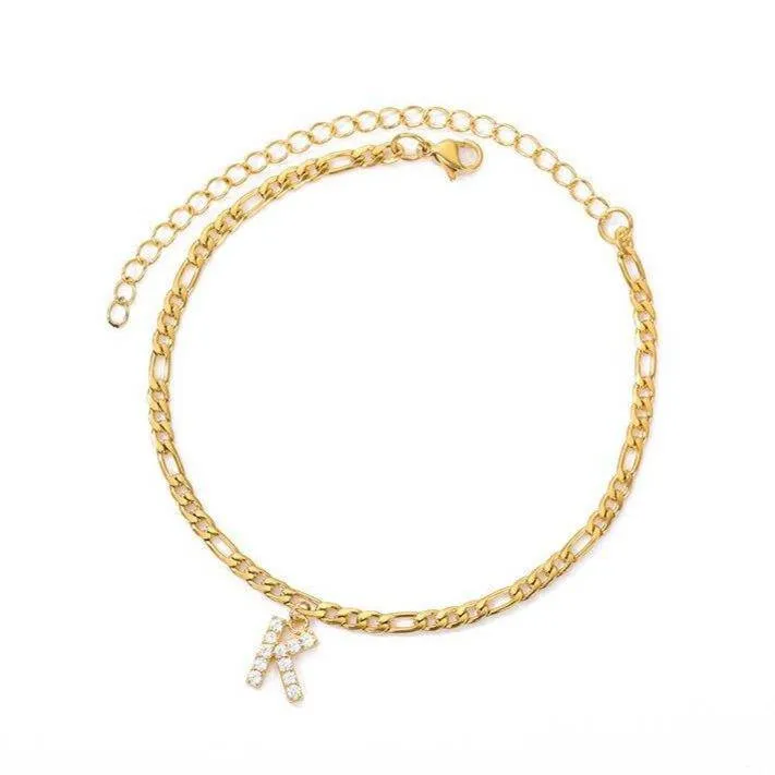 "Initials" Anklet