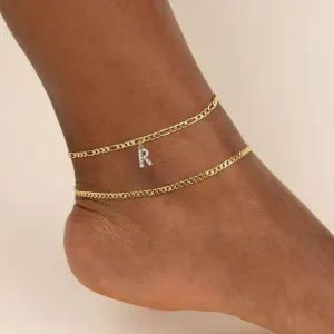 "Initials" Anklet