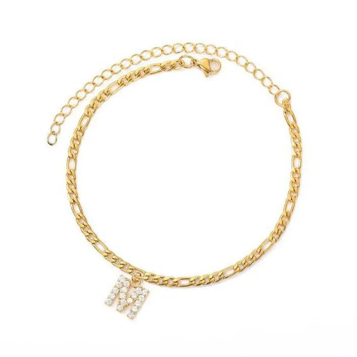 "Initials" Anklet