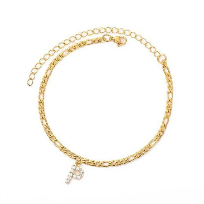 "Initials" Anklet