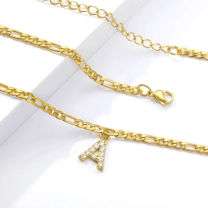 "Initials" Anklet