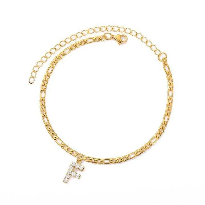 "Initials" Anklet