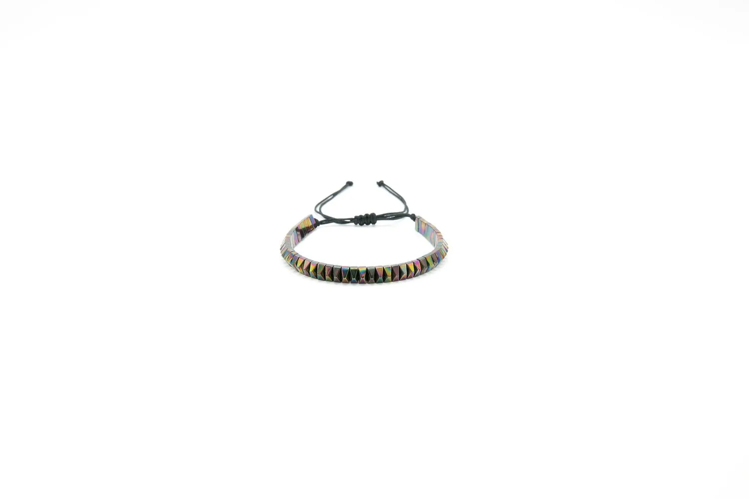Radiant Hematite String Bracelet
