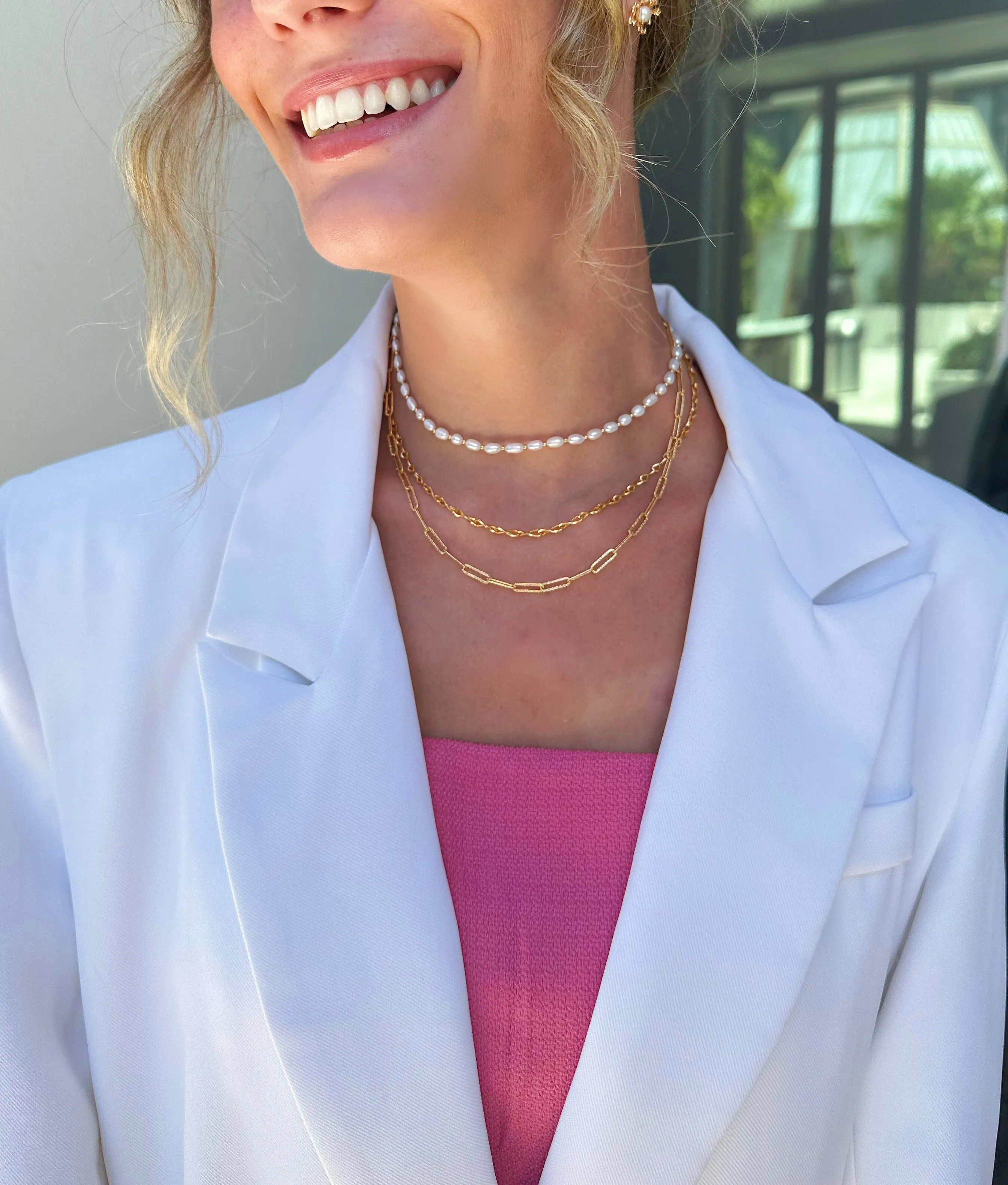 Radiant Links Necklace