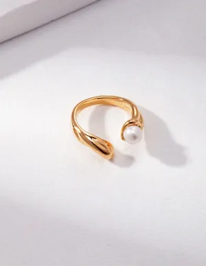 Radiant Pearl Ring