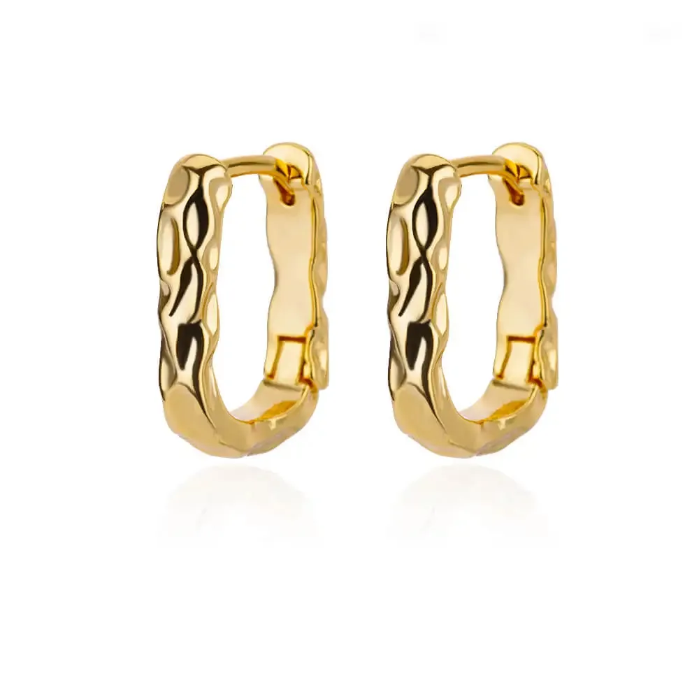 Rainbow Zircon Earring for Women Stainless Steel Hoop Earring 2024 New Trending Luxury Aesthetic Accesorios Jewelry aretes mujer