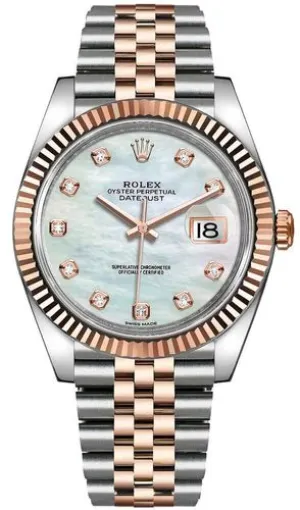 rolex datejust stainless steel 41mm men's watch