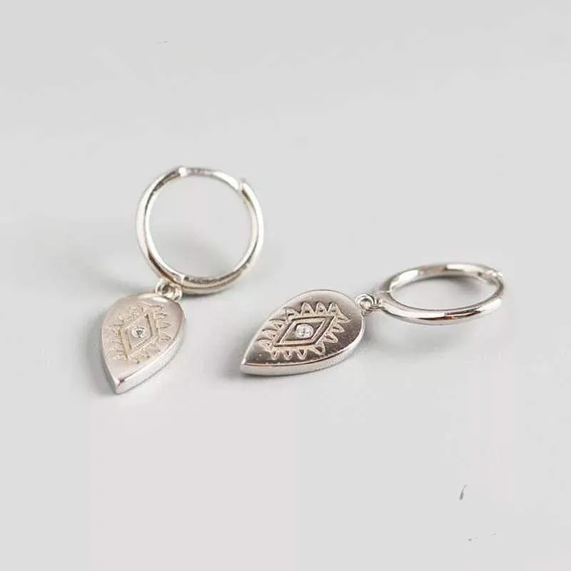 S925 Sterling Silver Waterdrop Earrings