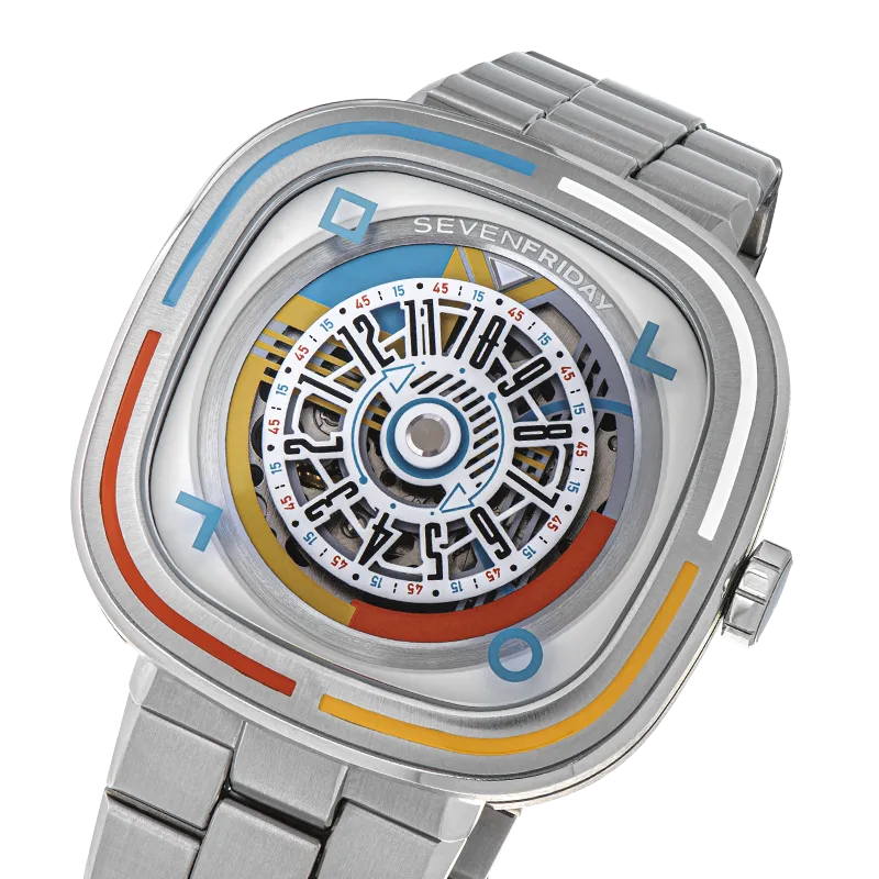 SevenFriday - T-Series Automatic Watch Bauhaus Edition - T1/08 - 787638