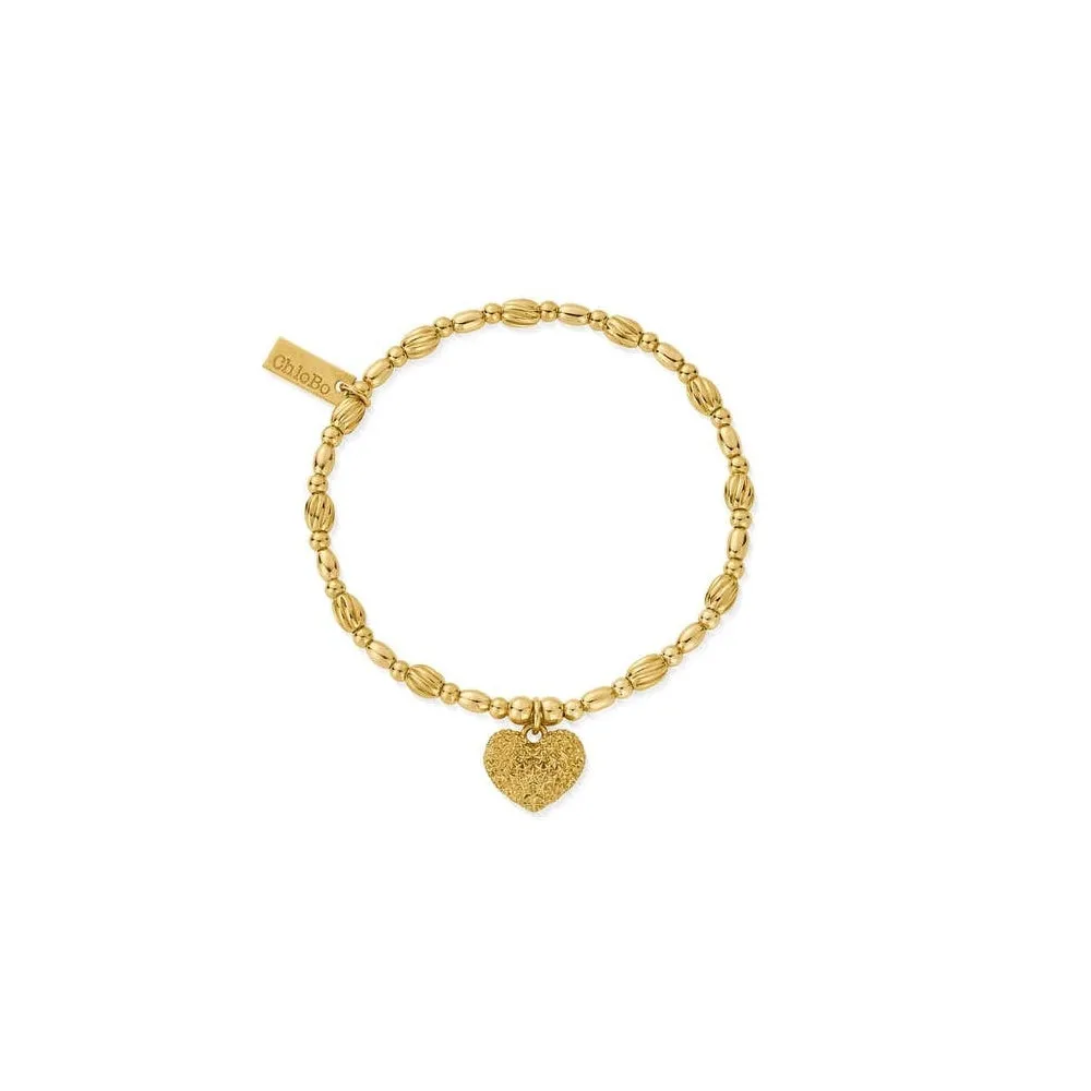 Shining Heart Bracelet - Gold - GBTO3184