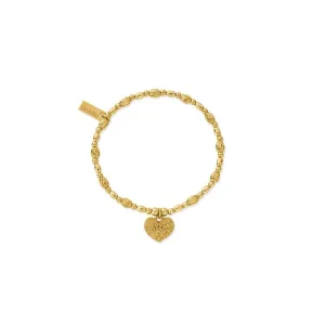 Shining Heart Bracelet - Gold - GBTO3184