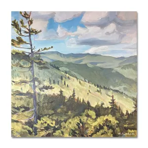 Shining Rock 18X18 Acrylic On Wood