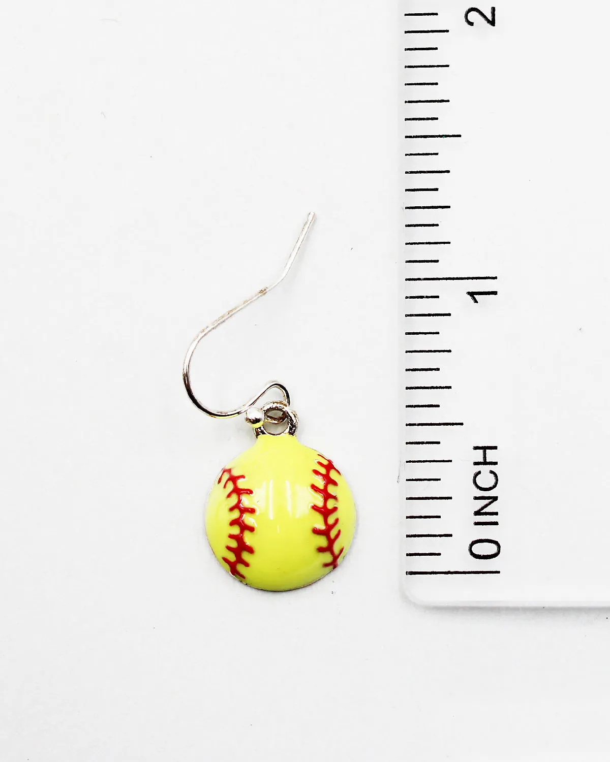 Softball Dangle Earrings