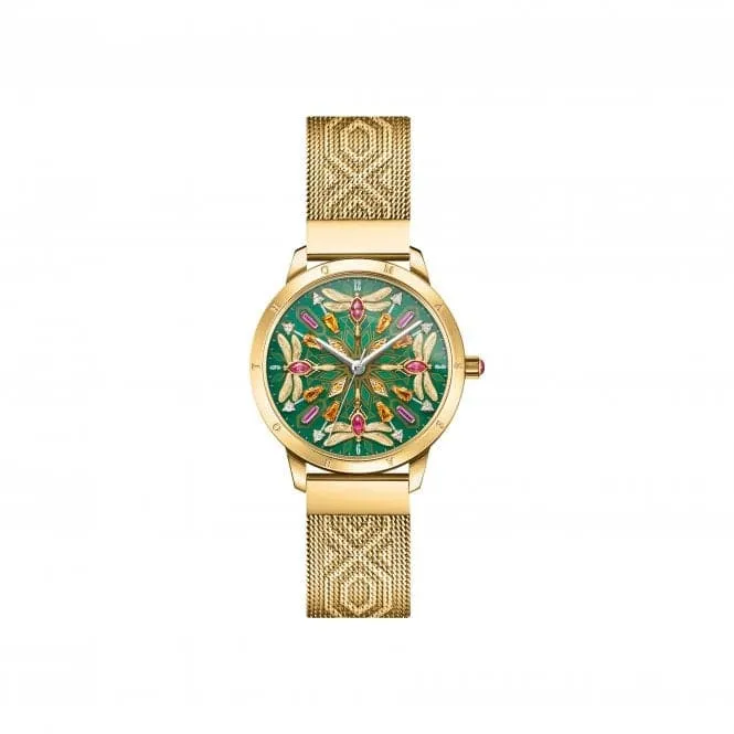 Stainless Steel Green Kaleidoscope Women's Watch WA0369-264-211