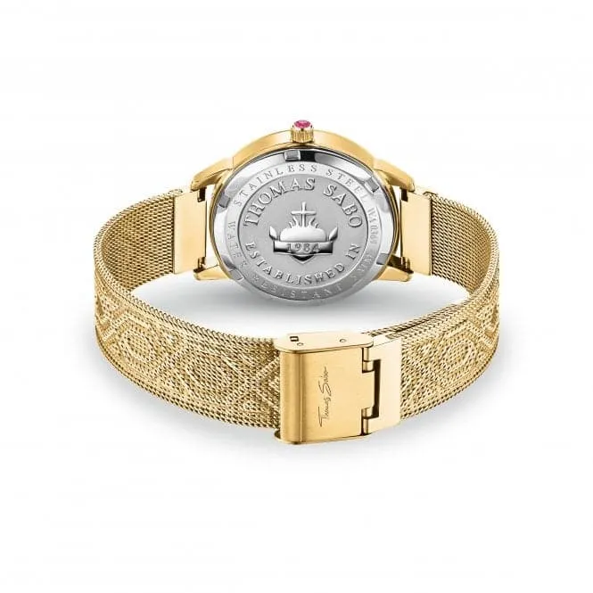 Stainless Steel Green Kaleidoscope Women's Watch WA0369-264-211