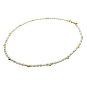 Star Charm Freshwater Pearl Necklace