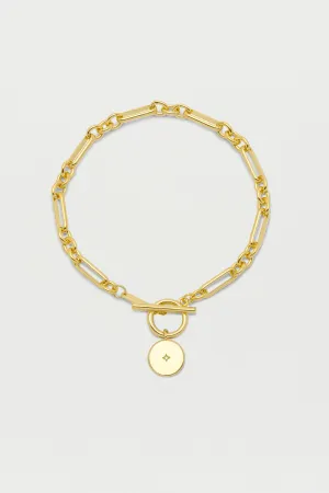 Star Coin T-Bar Bracelet