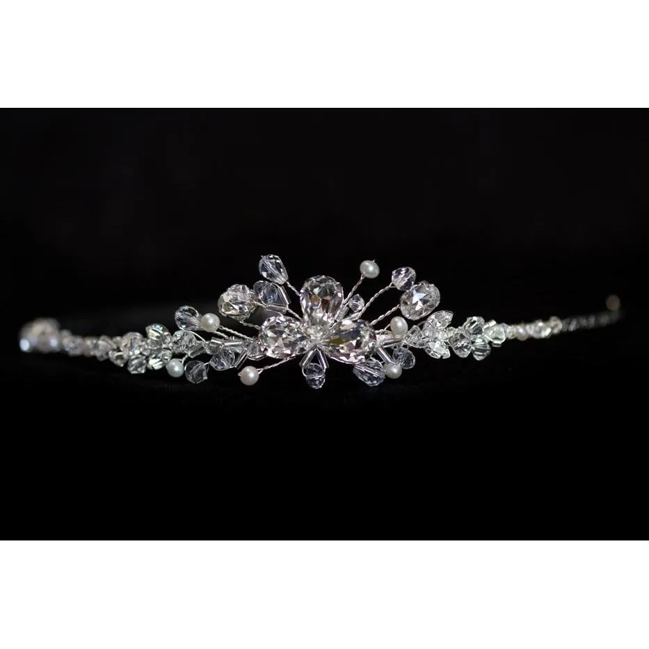 Tear drop Crystal Headband
