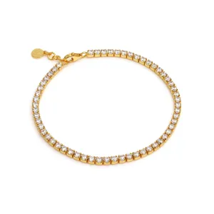 Tennis Bracelet - Yellow Gold