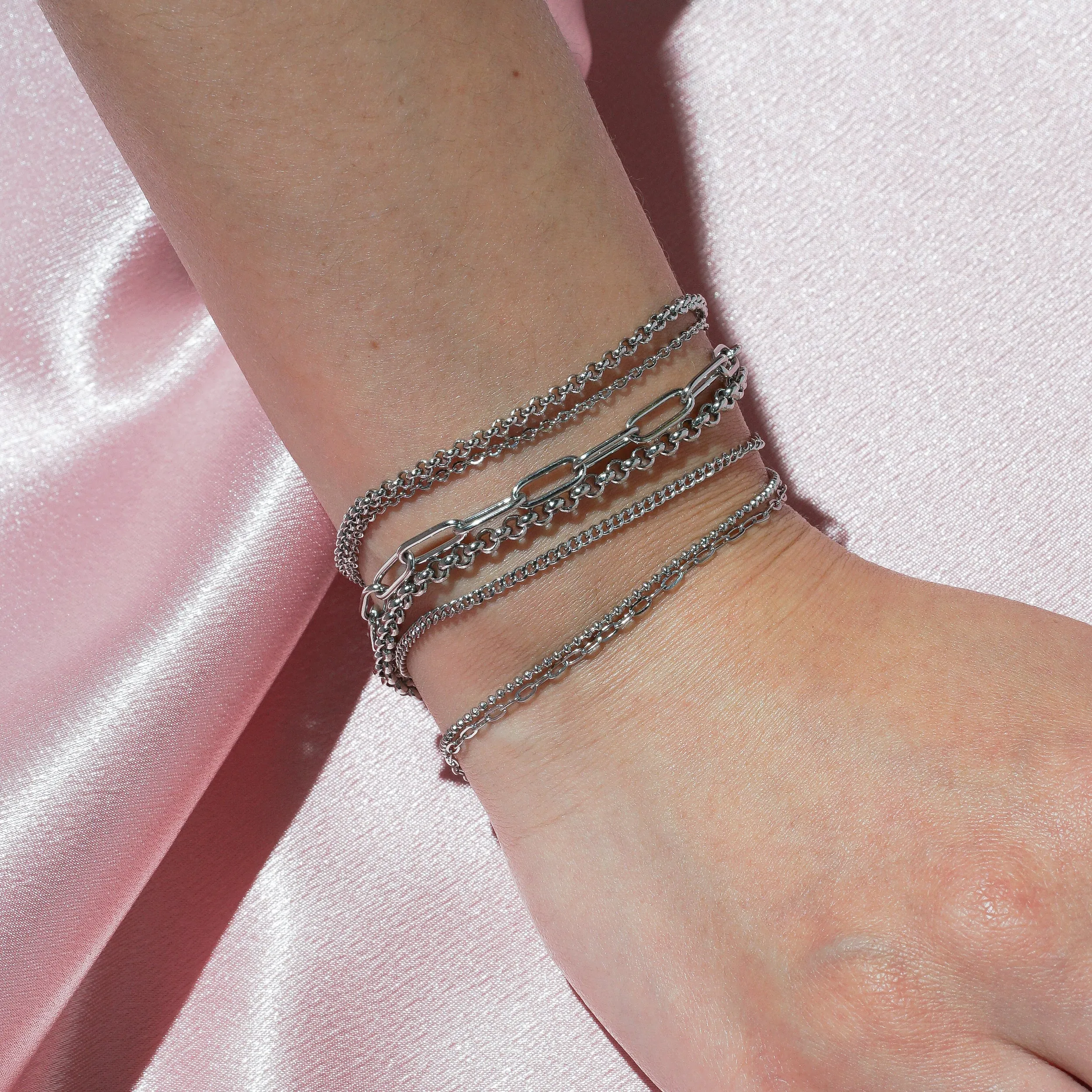 Thick Rolo Bracelet