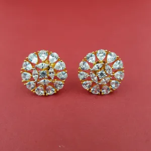 Tops/Studs Zircon/AD Earring 9022-100