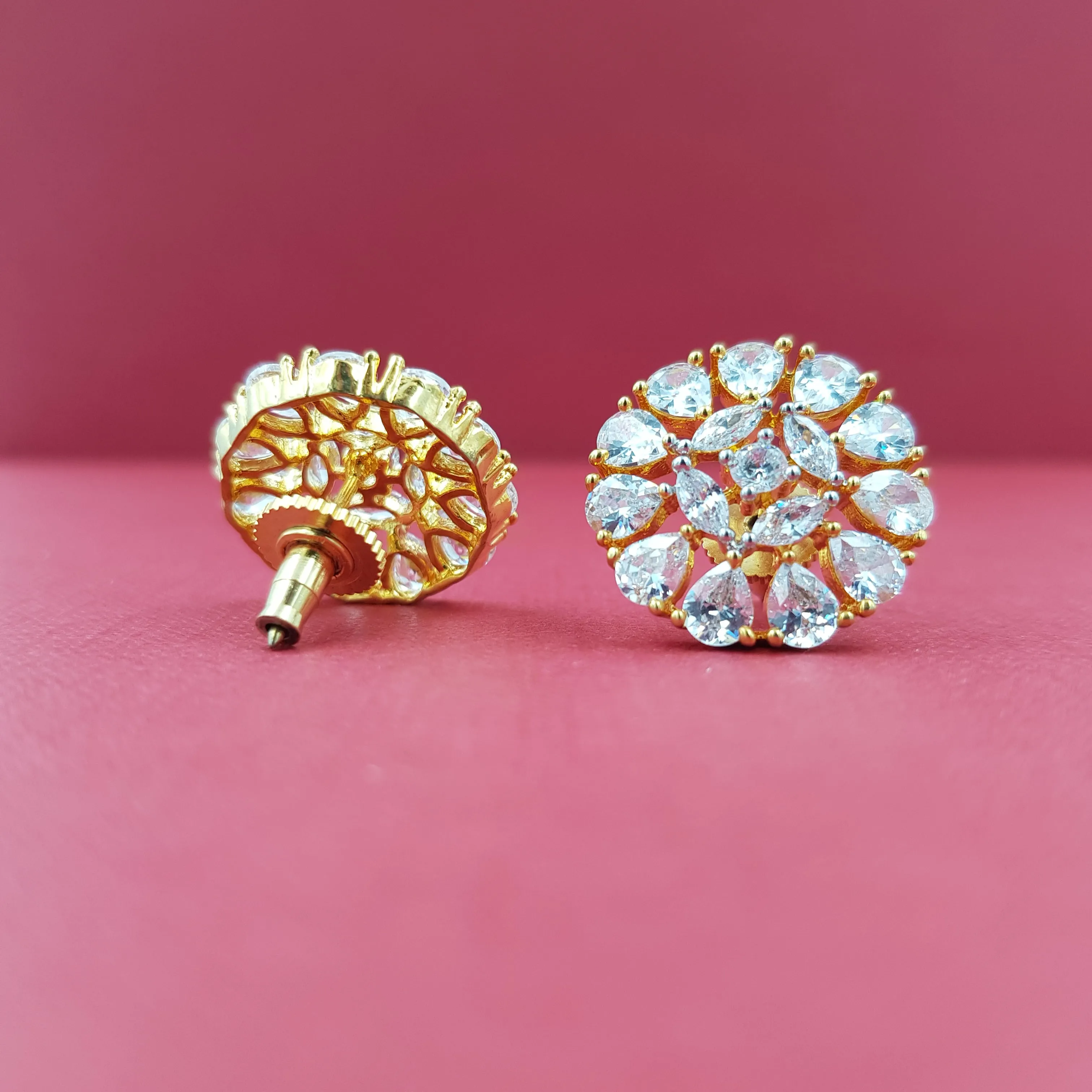 Tops/Studs Zircon/AD Earring 9022-100