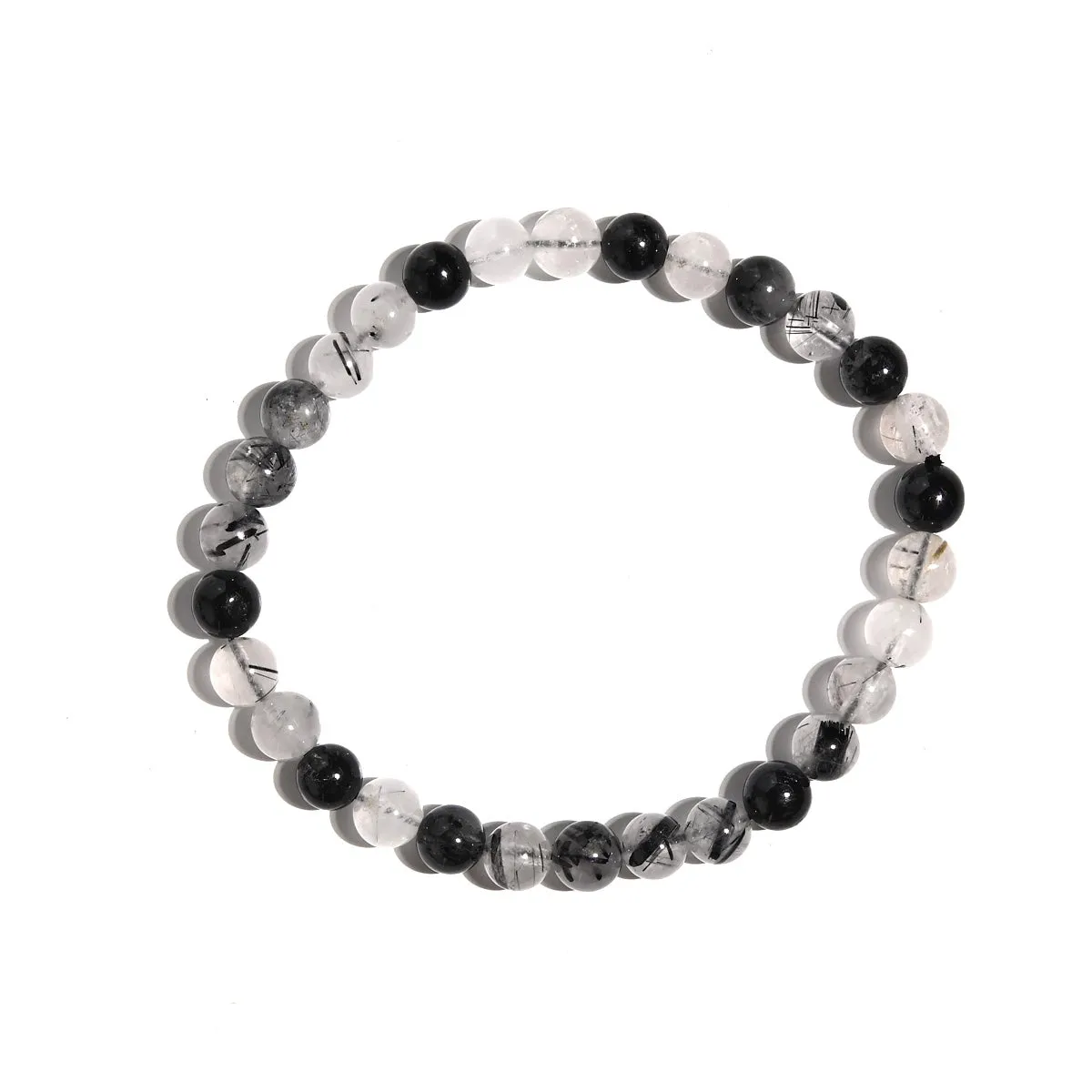 Tourmalinated Quartz Bracelet - AMPLIFY